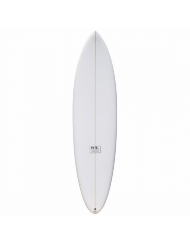 Planche de surf Pyzel MID LENGTH CRISIS 7'0" PU Futures 3 Fins - 44,10L s'inspire de l'anatomie humaine