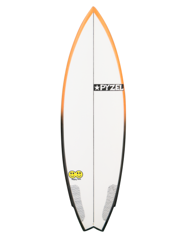 Planche de surf Pyzel Happy Twin 5'6" PU FCS II 3 Fins - 22,1L Jusqu'à 80% De Réduction